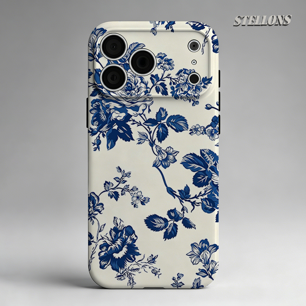 Phone Cases Vintage - Vintage Blue Rose Phone Case For