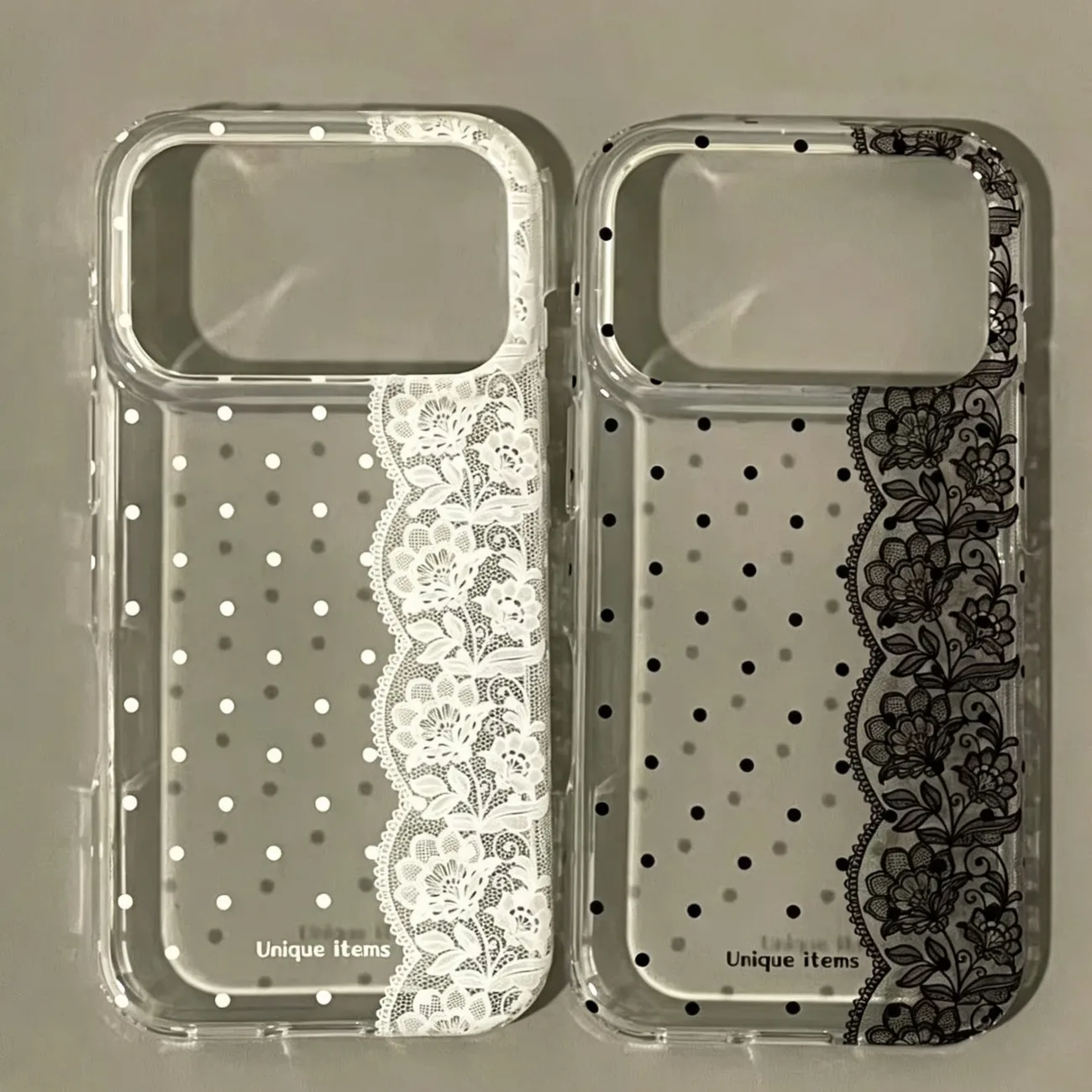 Phone Cases Vintage - Ancient Art Vintage Lace Rose Polka