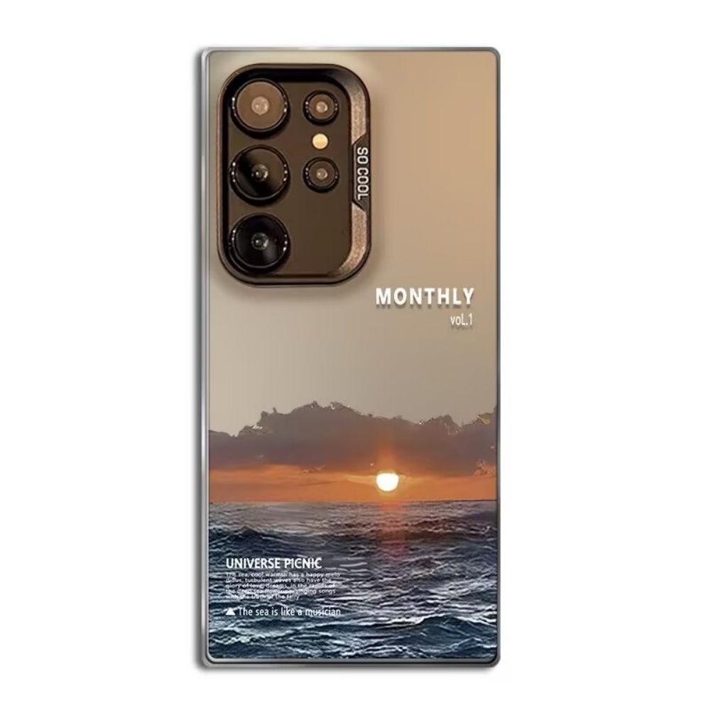 Phone Cases For Samsung S22 - Sunset Theme At Sea Frosted Phone