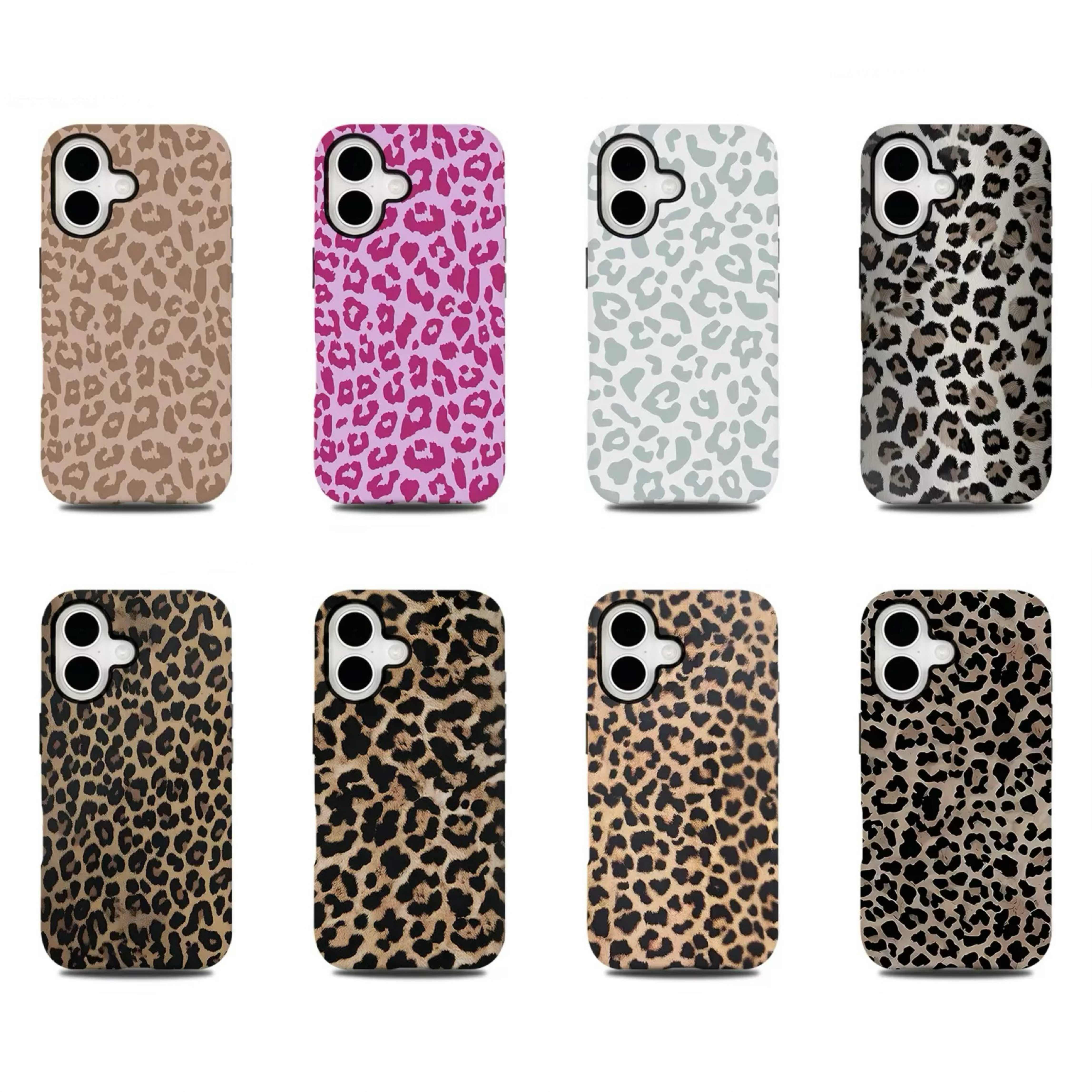 Phone Cases Burga - Luxury Leopard Print Phone Case for