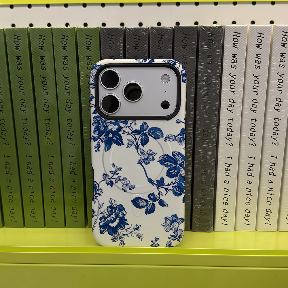 Vintage Blue Rose Phone Case F – обзор и цена Phone Cases Vintage