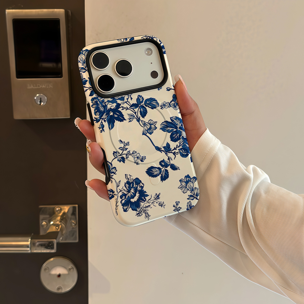 Vintage Blue Rose Phone Case F – обзор и цена Phone Cases Vintage