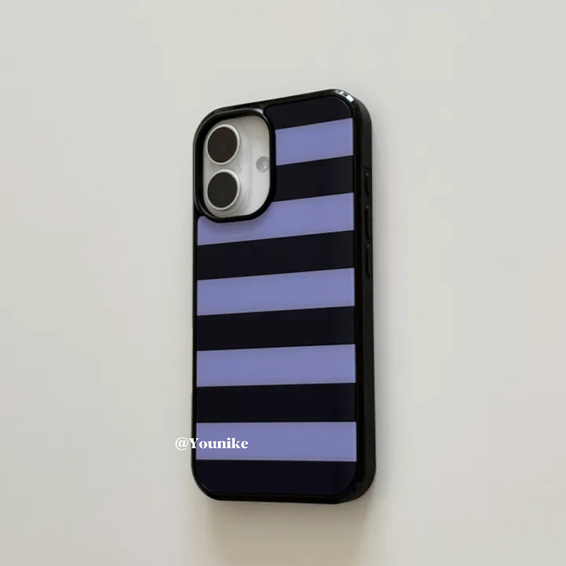 Korean Ins Purple and Black St – обзор и цена Phone Cases Purple