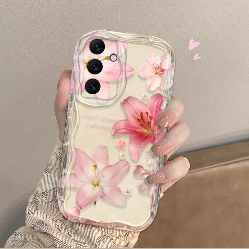 Beautiful Pink Lily Pattern Ph – обзор и цена Phone Cases Android