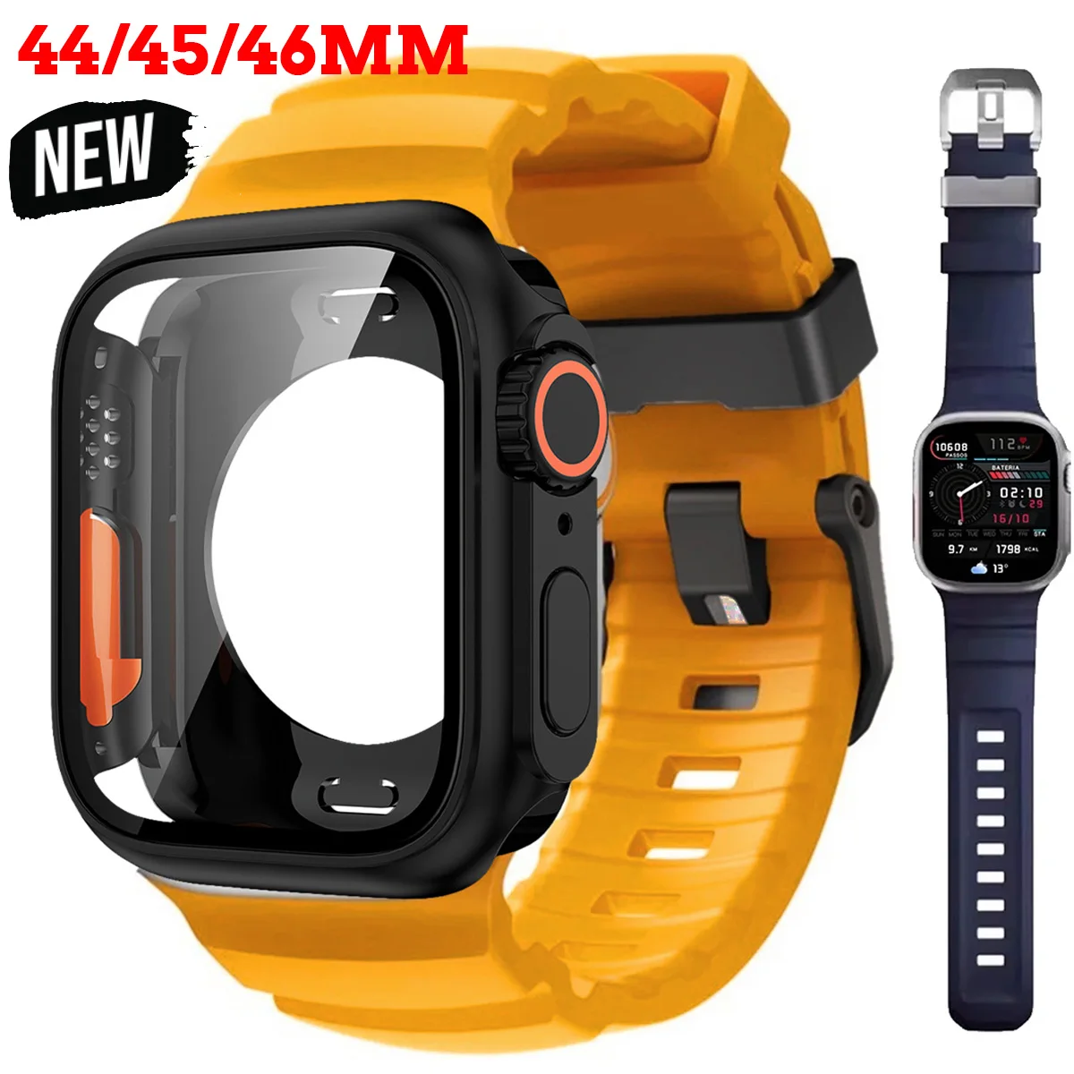 Silicone Strap+PC Case for App – обзор и цена Phone Cases Android