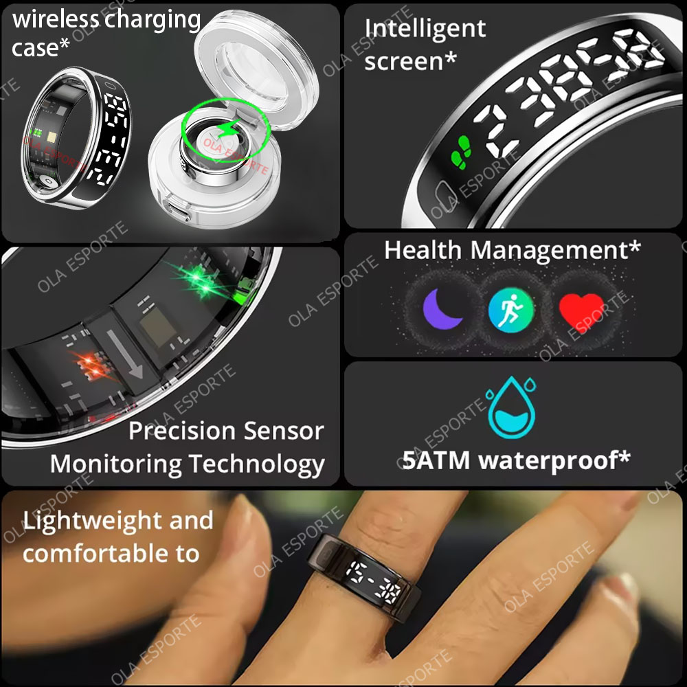 R13 Smart Ring with Display Sc – обзор и цена Phone Cases Android