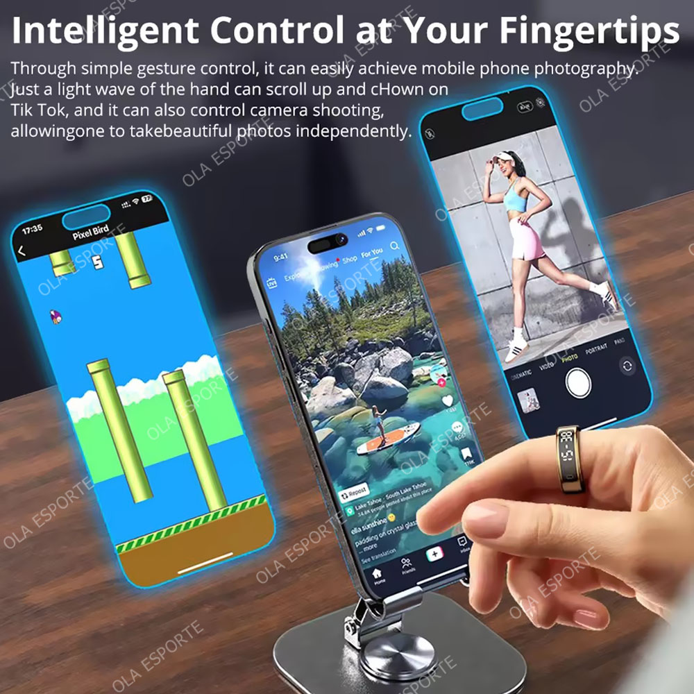 R13 Smart Ring with Display Sc – обзор и цена Phone Cases Android