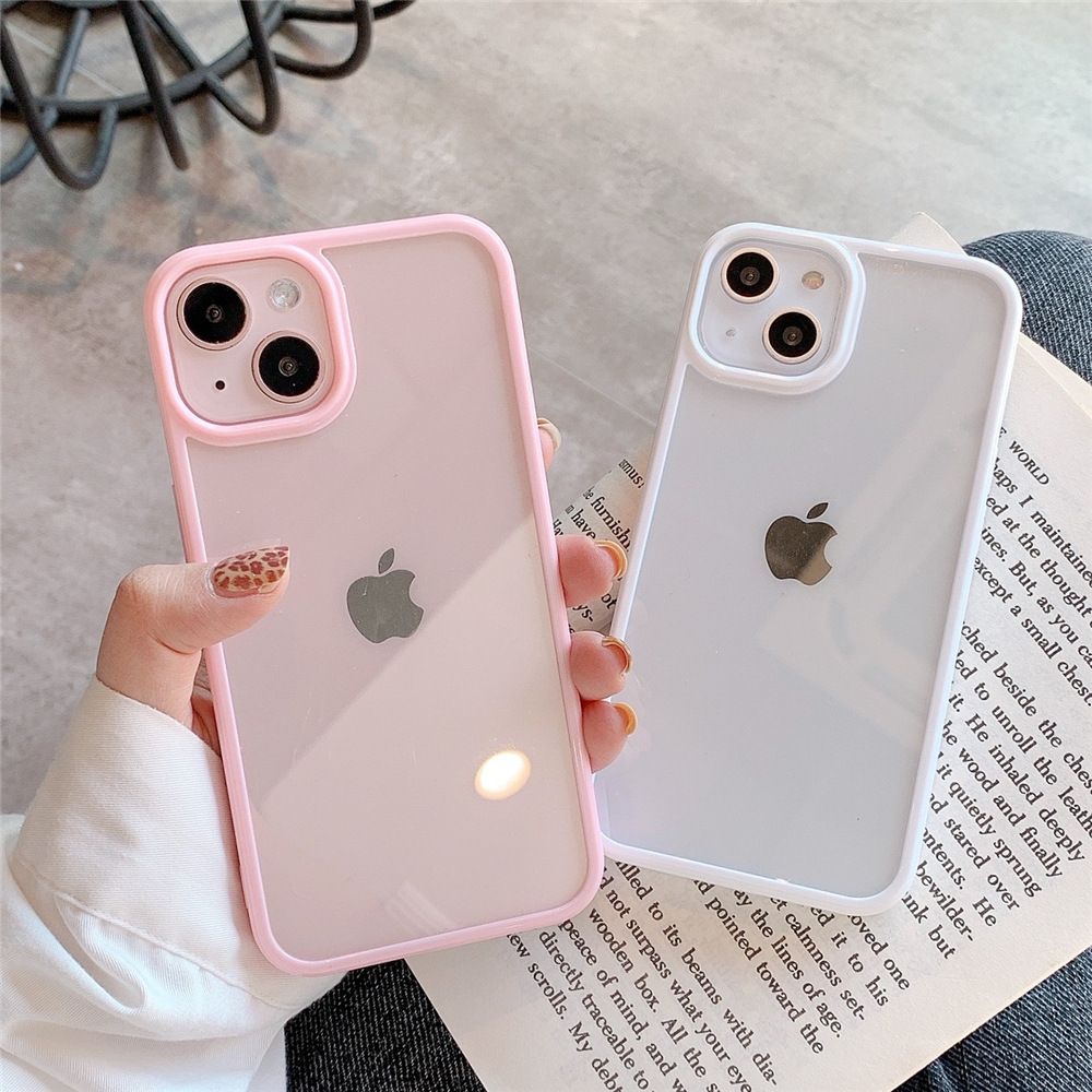 Candy Colored Acrylic Transpar – обзор и цена Phone Cases Burga
