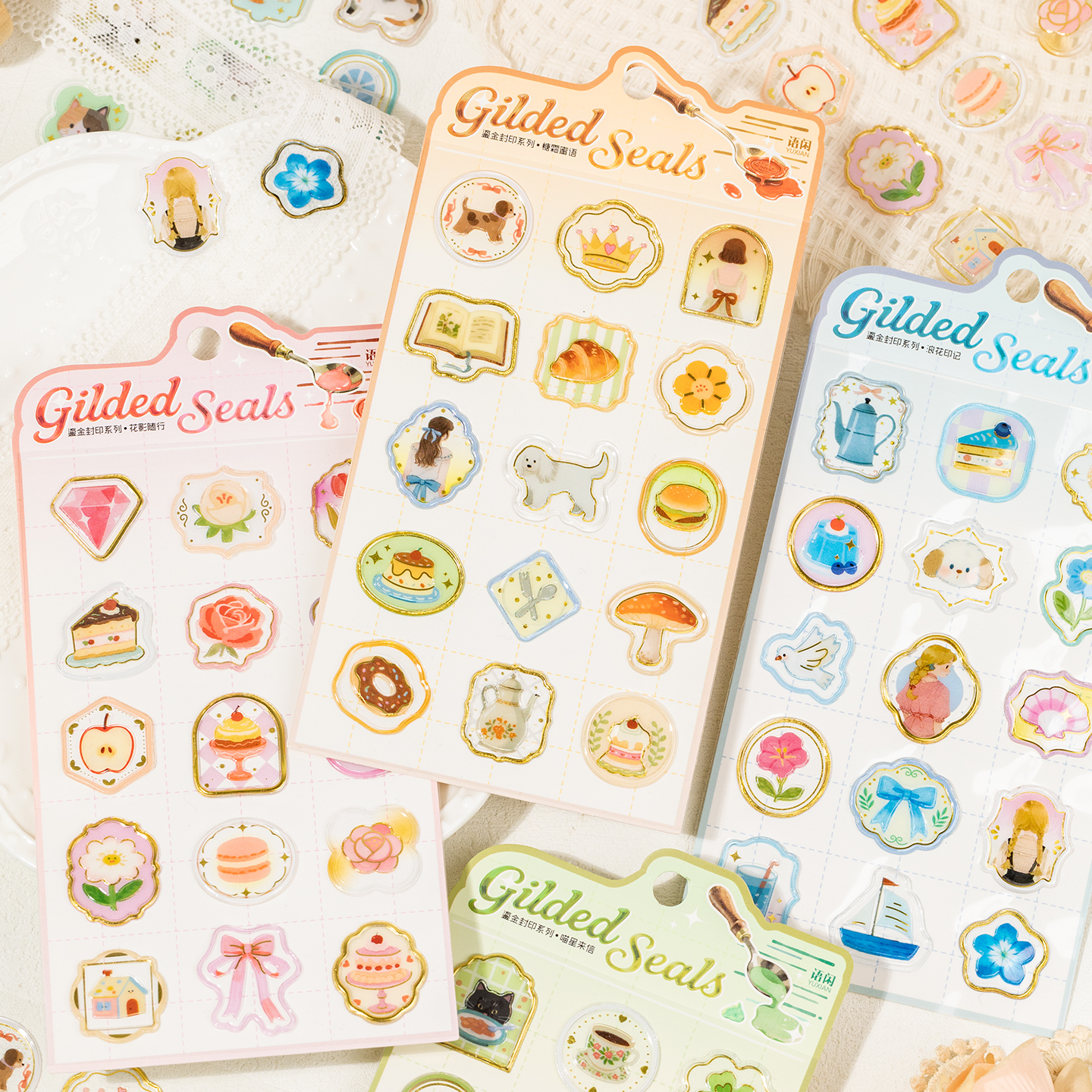 4 Style Gilded Seal Series Fir – обзор и цена Phone Cases Junk