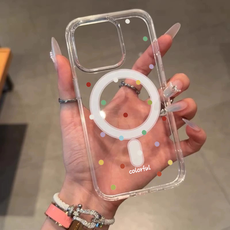 INS Korean Creative Colored Wa – обзор и цена Phone Cases With Magsafe