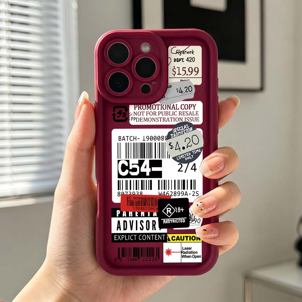 Cartoon Paper Price Tag Phone  – обзор и цена Phone Cases Price