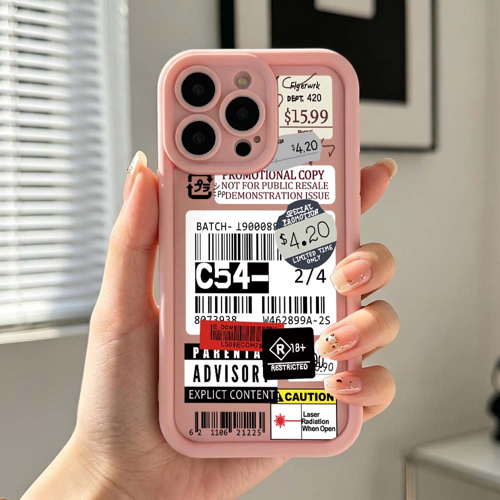 Cartoon Paper Price Tag Phone  – обзор и цена Phone Cases Price