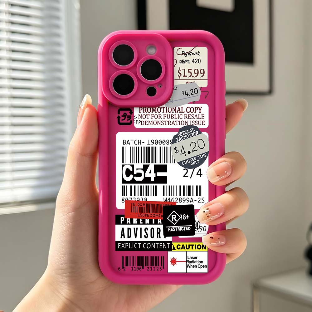 Cartoon Paper Price Tag Phone  – обзор и цена Phone Cases Price