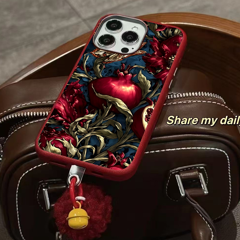 Vintage Pomegranate TPU Art Ph – обзор и цена Phone Cases Vintage