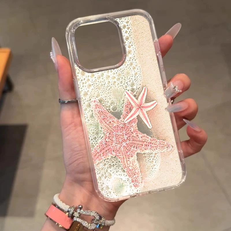 Sea Floral Illustration Seashe – обзор и цена Phone Cases Burga