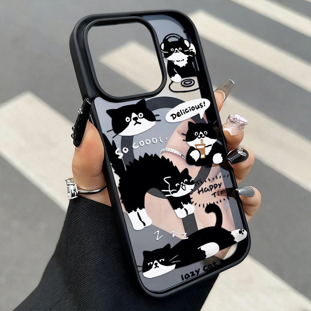 Funny Black Cat Wireless Charg – обзор и цена Phone Cases With Magsafe