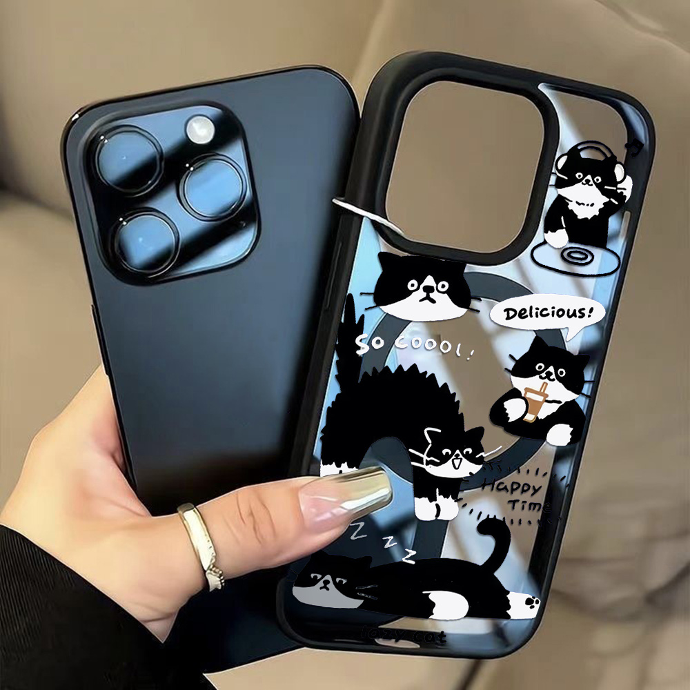 Funny Black Cat Wireless Charg – обзор и цена Phone Cases With Magsafe