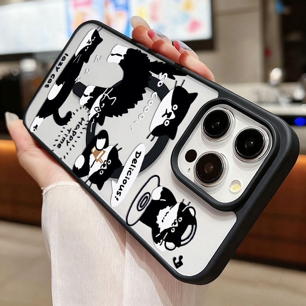 Funny Black Cat Wireless Charg – обзор и цена Phone Cases With Magsafe