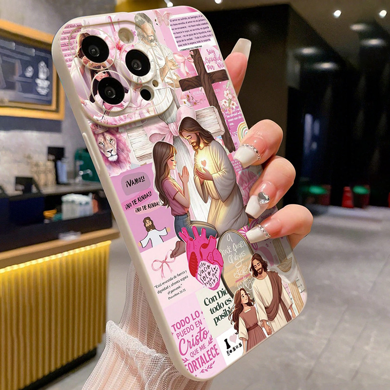 Religious Colorful Painted Jes – обзор и цена Phone Cases Jesus