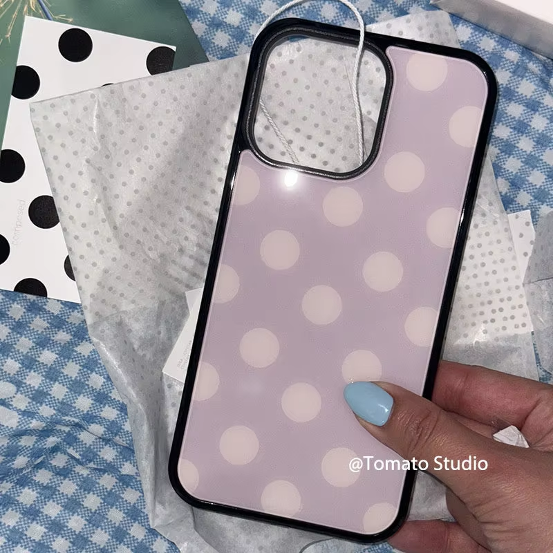 Korean Ins Fashion Purple Polk – обзор и цена Phone Cases Purple