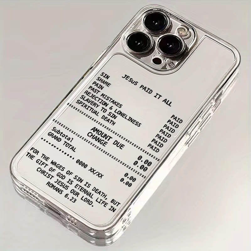 Jesus Paid it All Phone Case F – обзор и цена Phone Cases Jesus