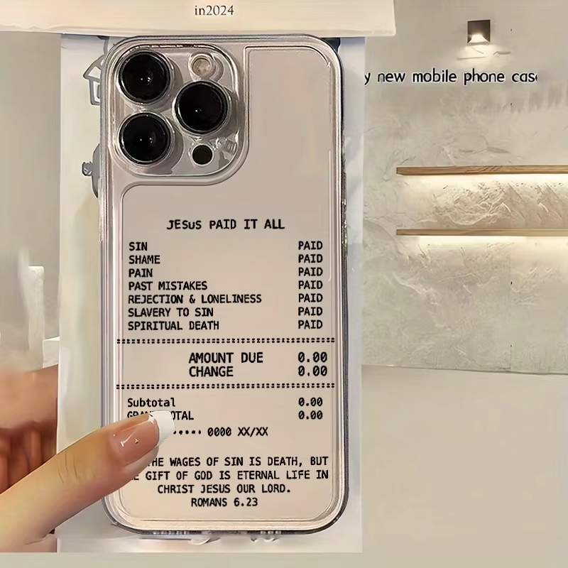 Jesus Paid it All Phone Case F – обзор и цена Phone Cases Jesus