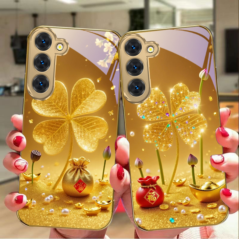 A huge golden clover For Samsu – обзор и цена Phone Cases For Samsung S22