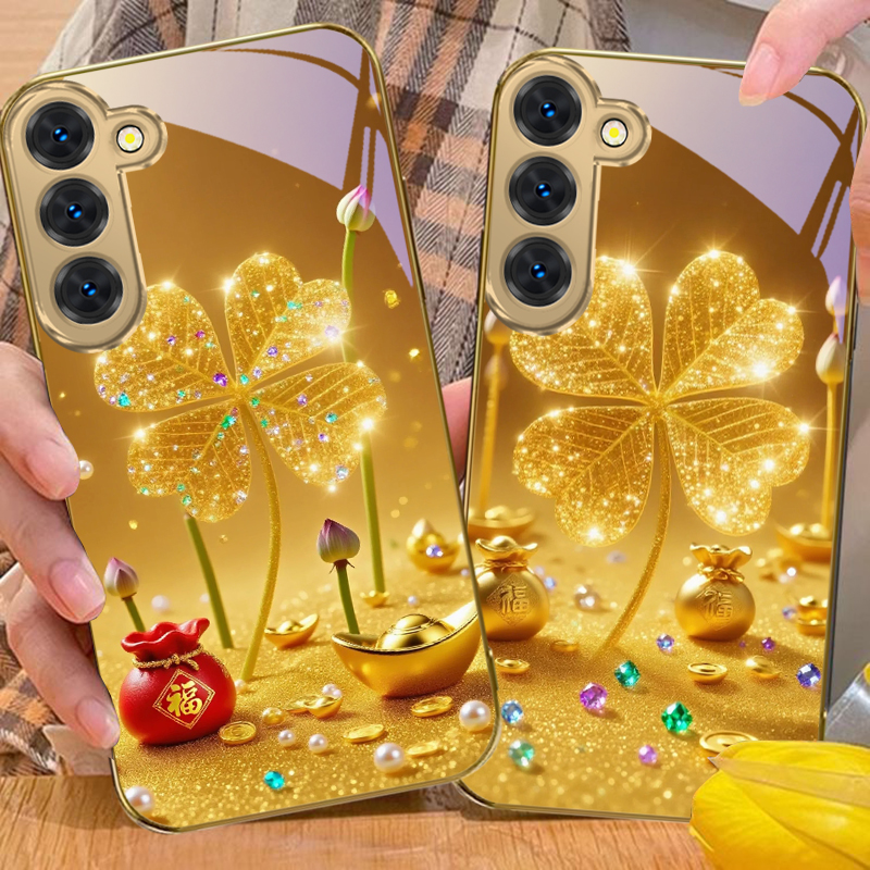 A huge golden clover For Samsu – обзор и цена Phone Cases For Samsung S22