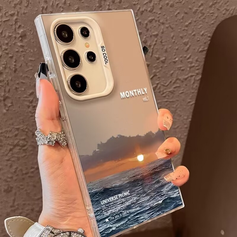 Sunset Theme At Sea Frosted Ph – обзор и цена Phone Cases For Samsung S22