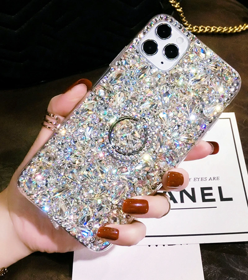 Luxury Fashion Rhinestone Colo – обзор и цена Phone Cases Burga