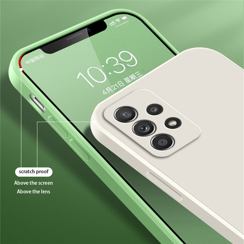 Original Square Liquid Silicon – обзор и цена Phone Cases Burga