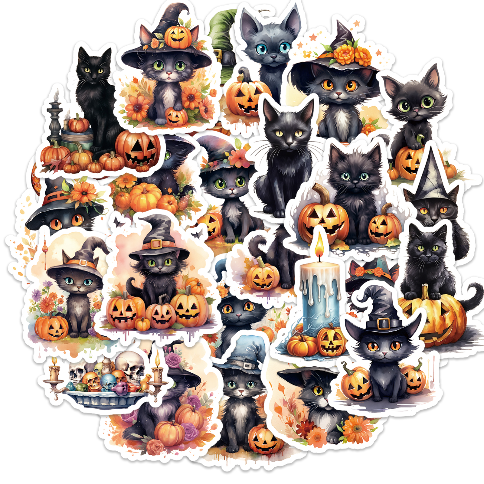 50PCS Cute Cartoon Halloween C – обзор и цена Phone Cases Junk