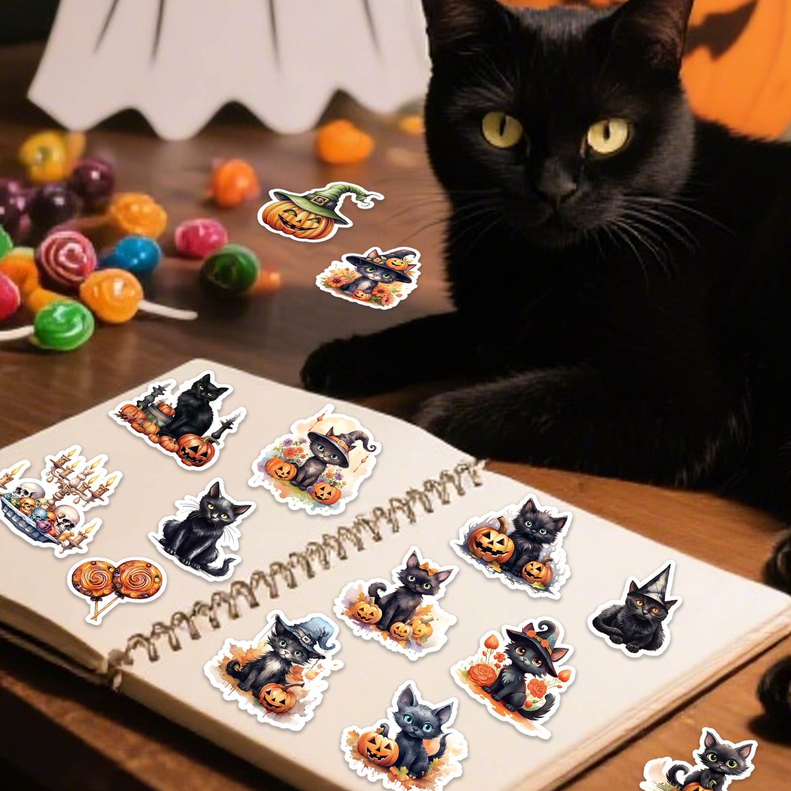 50PCS Cute Cartoon Halloween C – обзор и цена Phone Cases Junk