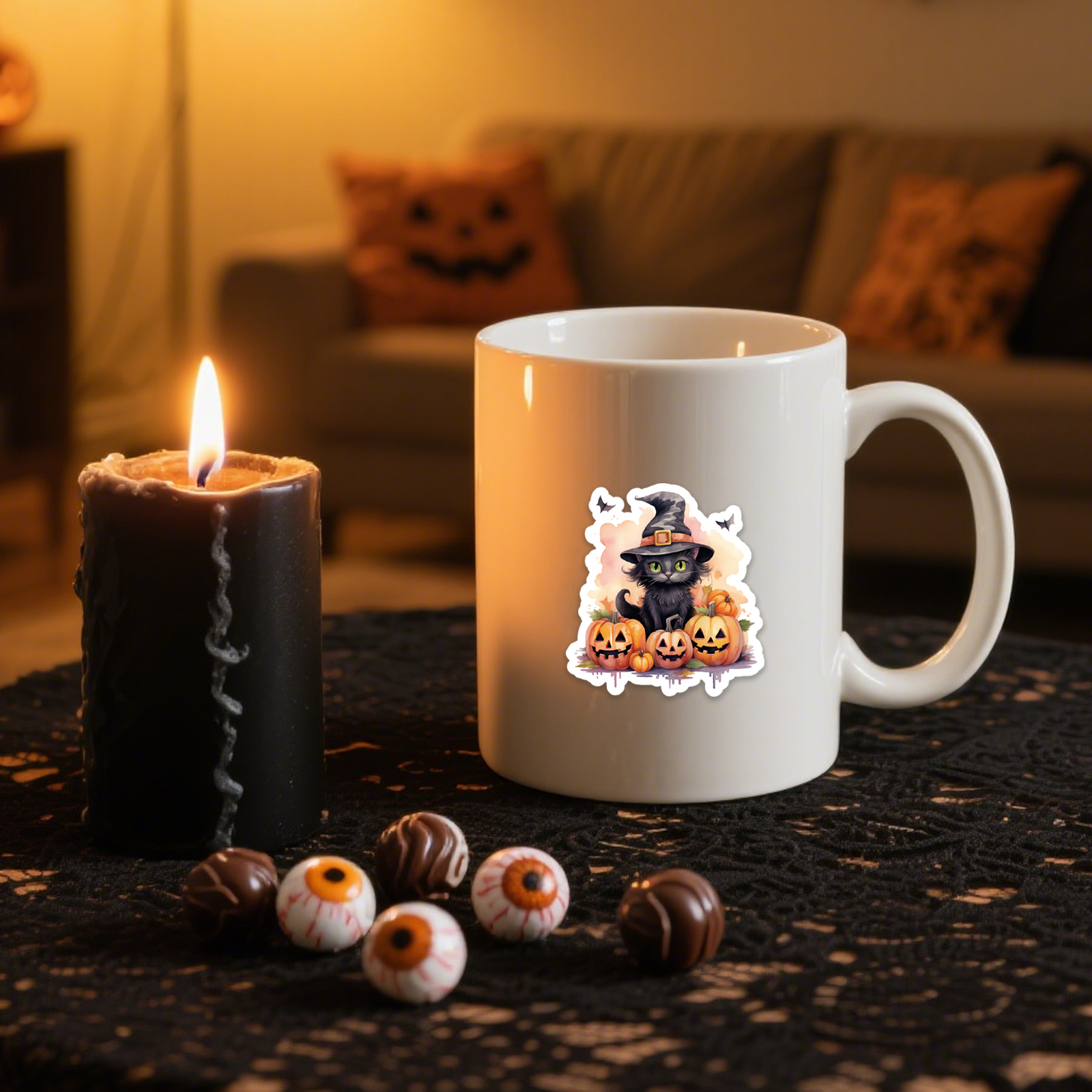50PCS Cute Cartoon Halloween C – обзор и цена Phone Cases Junk
