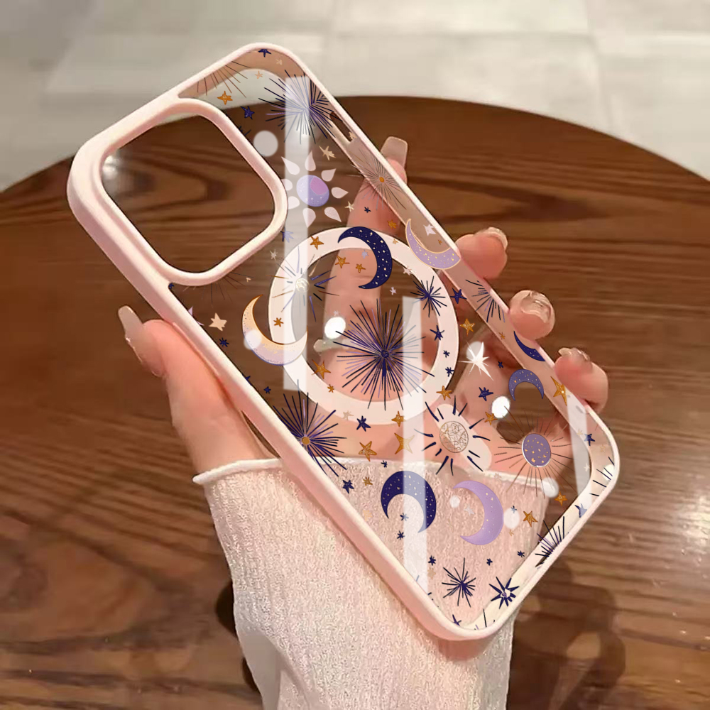 Stars Moon Y2K Clear Case For  – обзор и цена Phone Cases With Magsafe