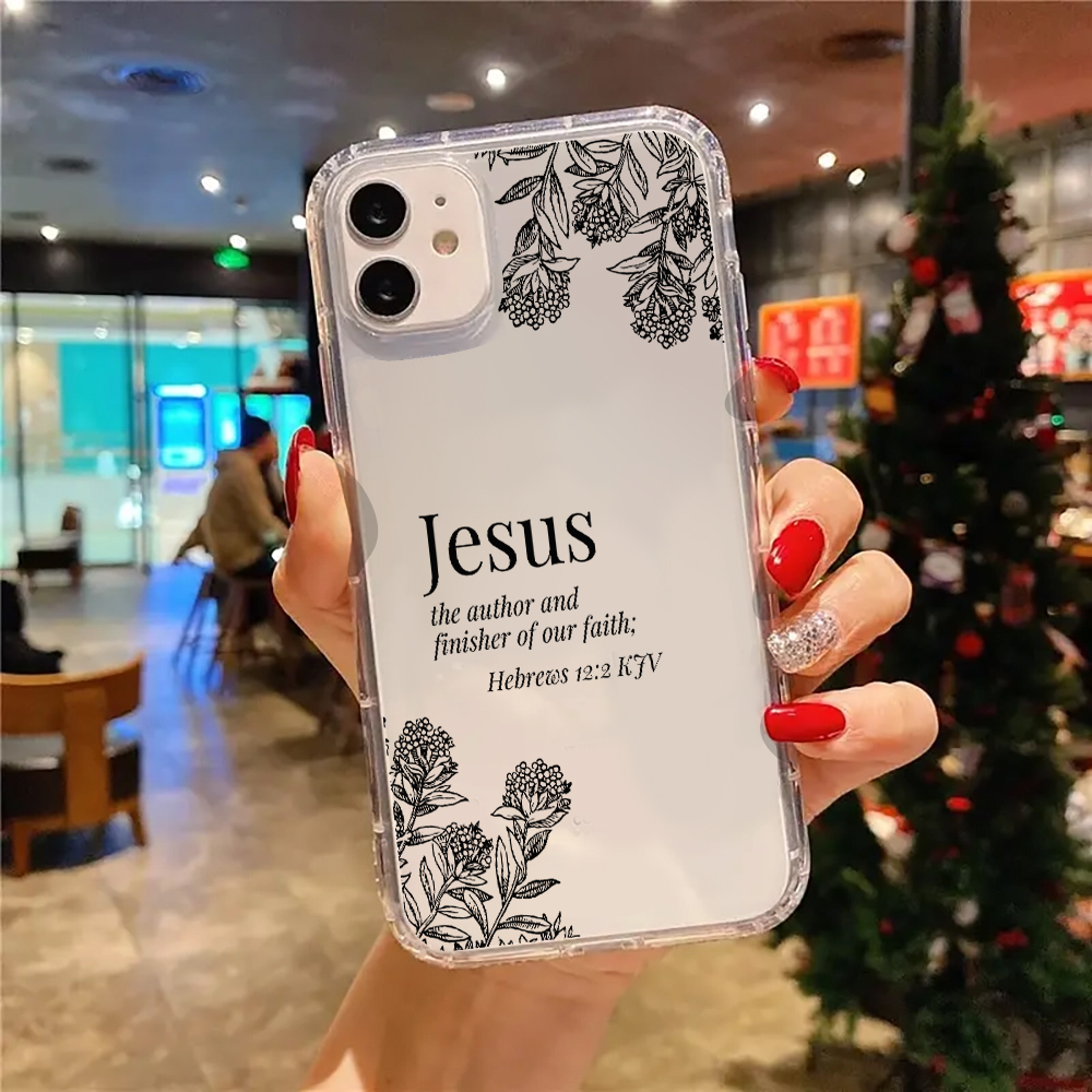 Jesus Bible Verse Floral Patte – обзор и цена Phone Cases Jesus