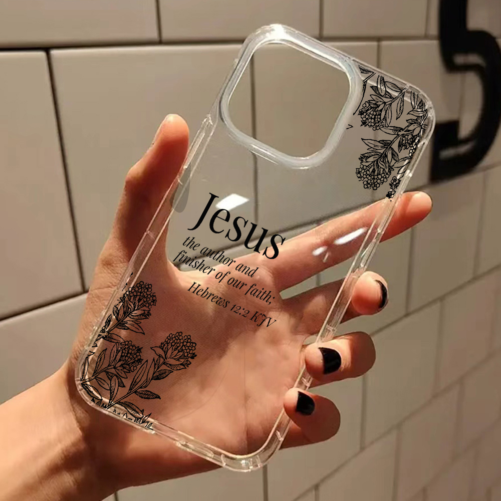 Jesus Bible Verse Floral Patte – обзор и цена Phone Cases Jesus