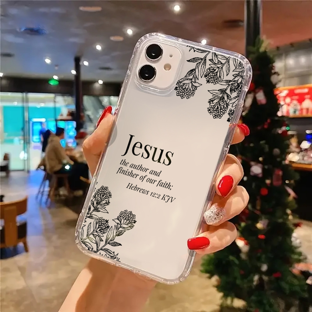 Jesus Bible Verse Floral Patte – обзор и цена Phone Cases Jesus