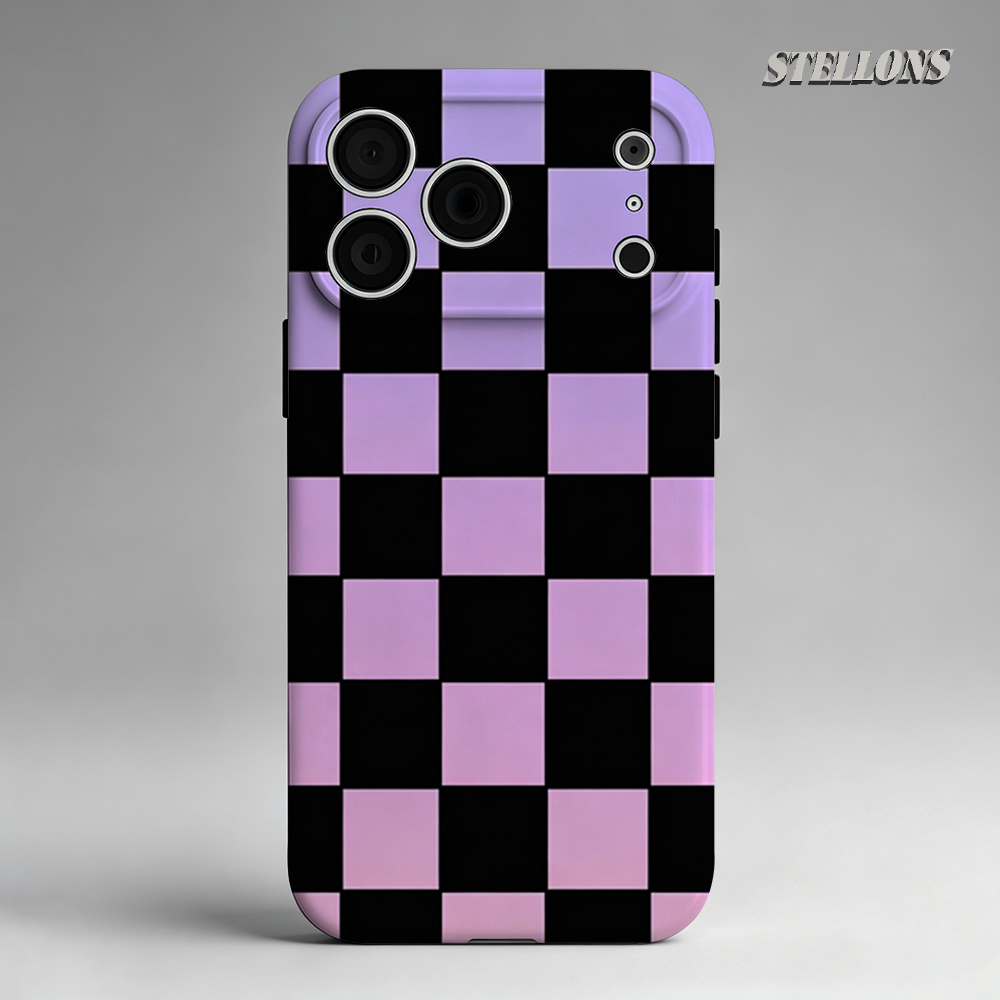 Purple Checkerboard Phone Case – обзор и цена Phone Cases Purple
