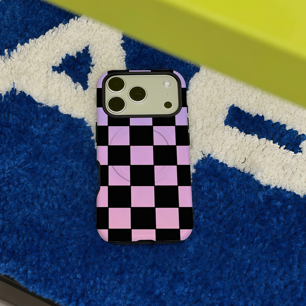 Purple Checkerboard Phone Case – обзор и цена Phone Cases Purple