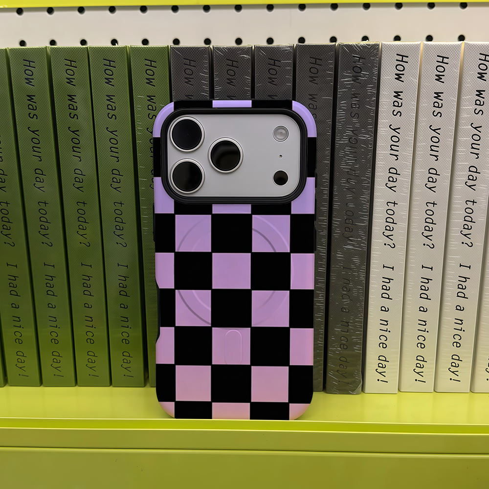Purple Checkerboard Phone Case – обзор и цена Phone Cases Purple