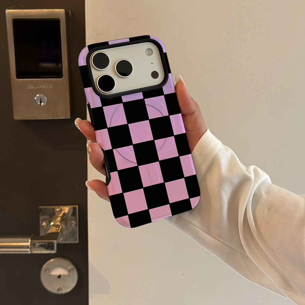 Purple Checkerboard Phone Case – обзор и цена Phone Cases Purple