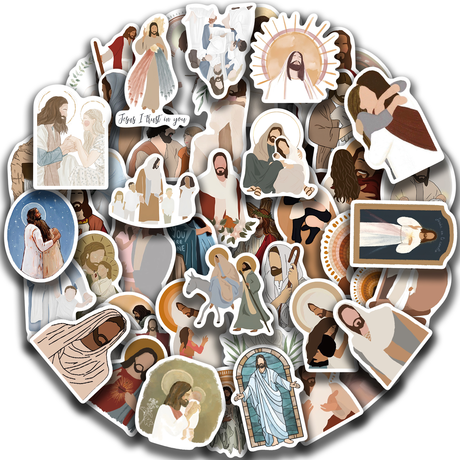 52PCS Jesus Stickers Aesthetic – обзор и цена Phone Cases Jesus