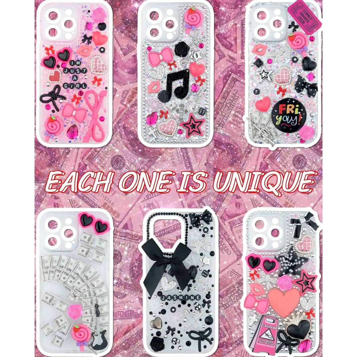 1050 Pcs Junk Phone Case Charm – обзор и цена Phone Cases Junk