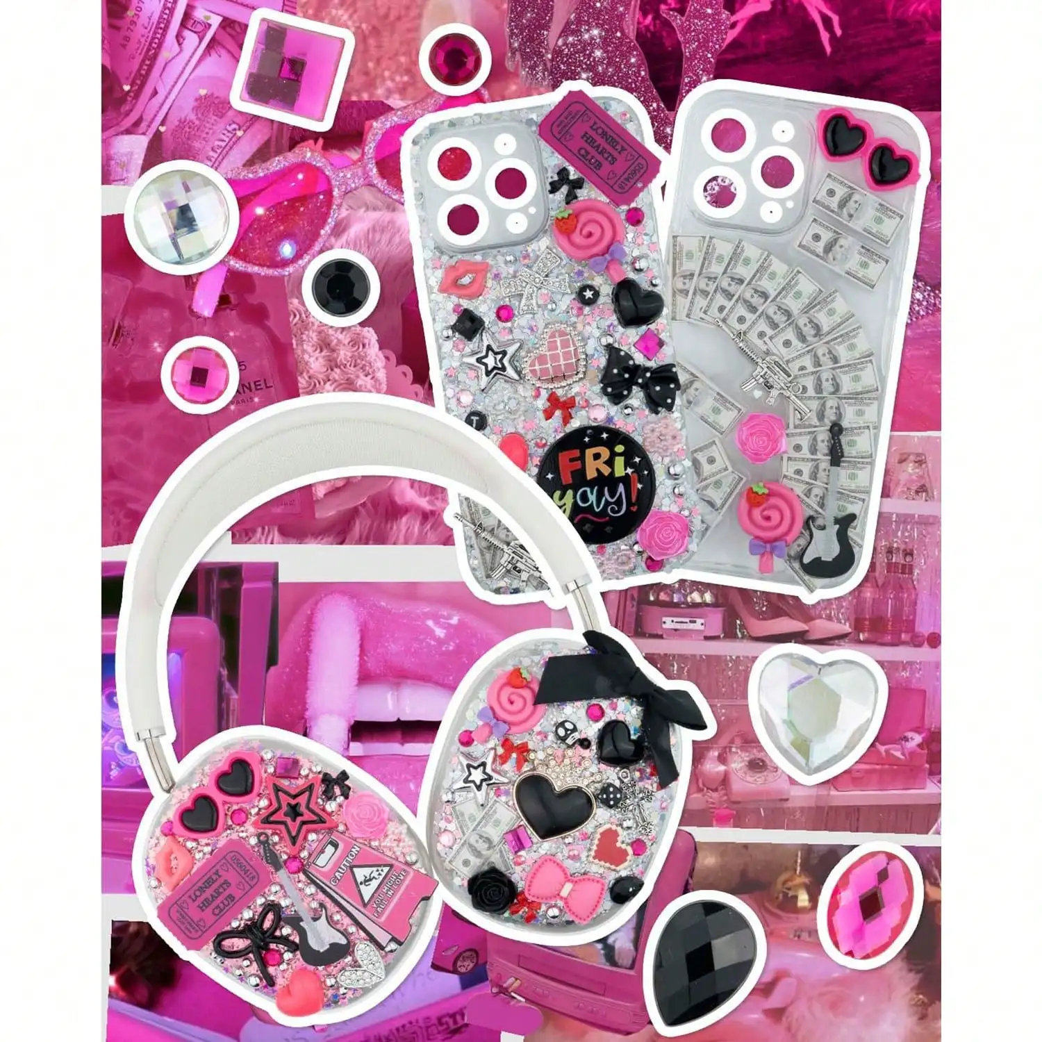 1050 Pcs Junk Phone Case Charm – обзор и цена Phone Cases Junk