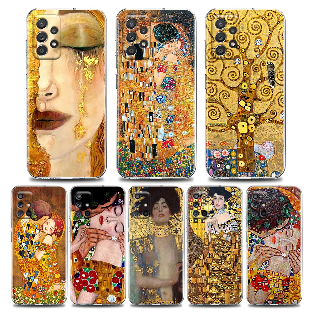 Kiss by Gustav Klimt Golden Fr – обзор и цена Phone Cases Burga