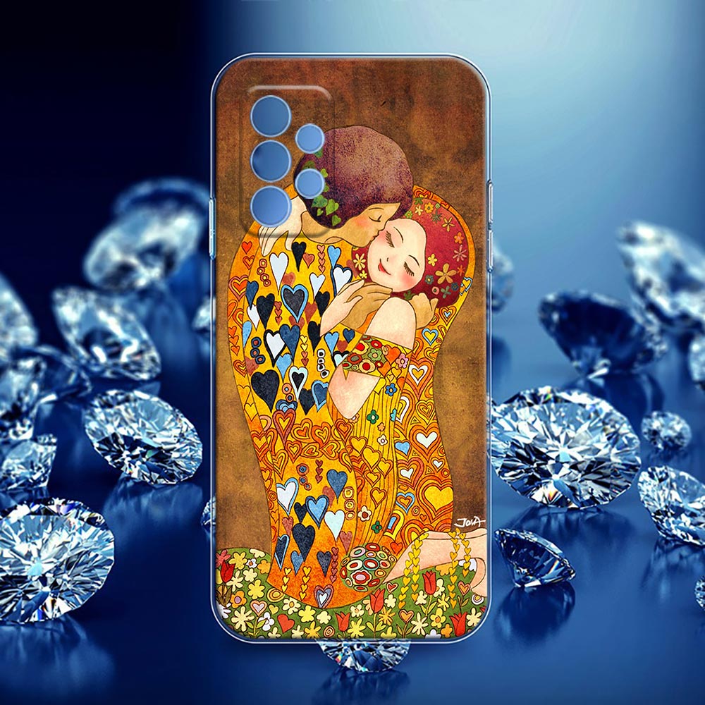 Kiss by Gustav Klimt Golden Fr – обзор и цена Phone Cases Burga