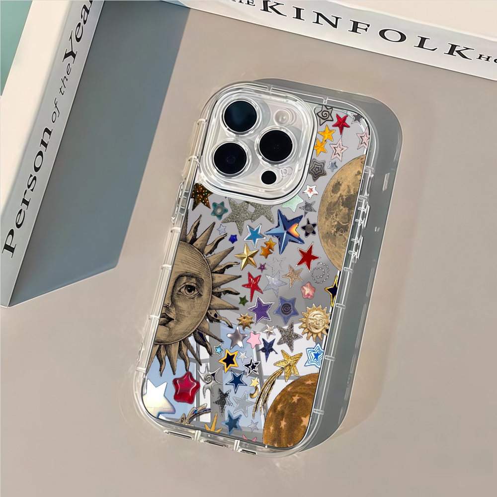 Celestial Gold Glitter Mirror  – обзор и цена Phone Cases Like Loopy