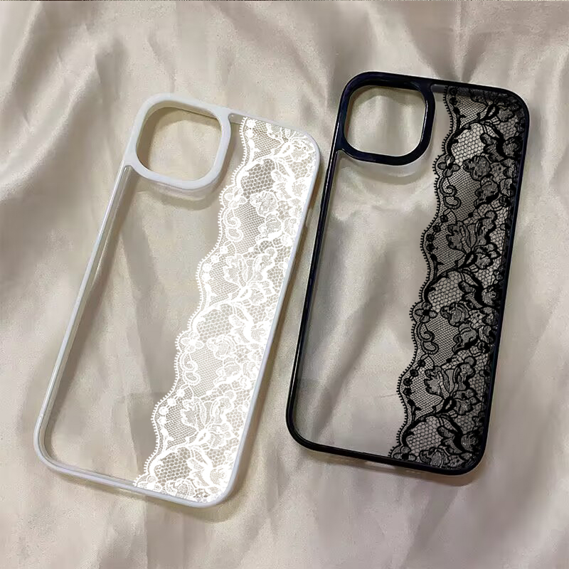 Vintage Scalloped Lace Clear P – обзор и цена Phone Cases Vintage