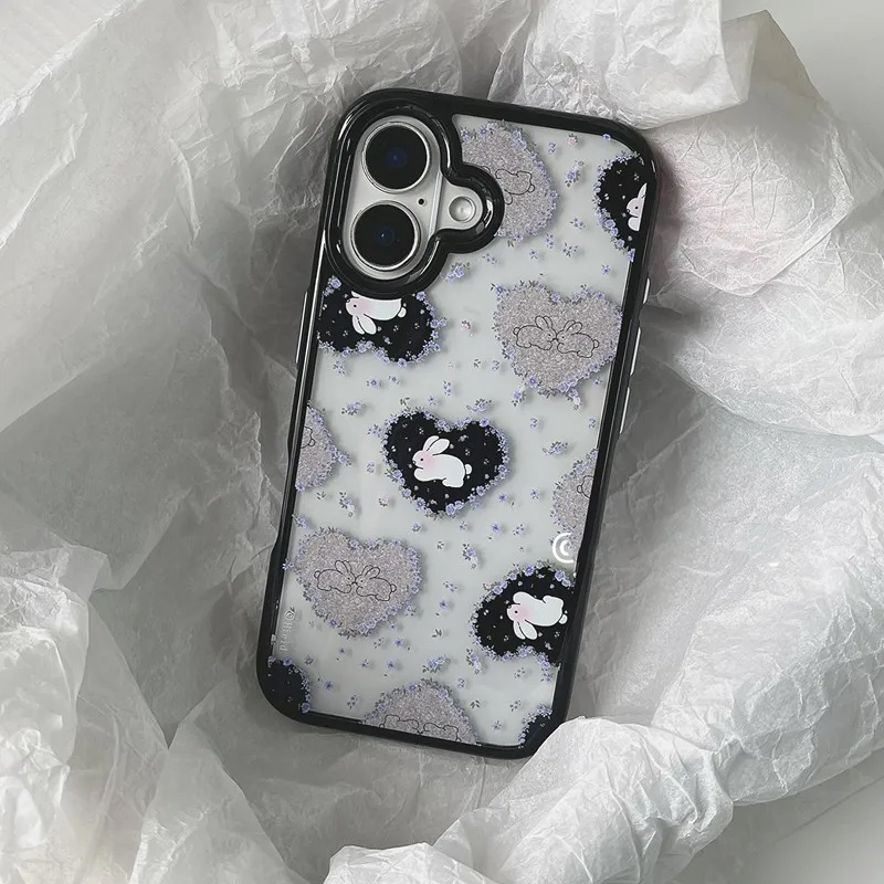 Ins Korean Retro Girl Love Rab – обзор и цена Phone Cases Purple
